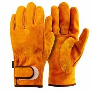 Heat resistant gloves Camping gloves Leather glovesBBQ Japan