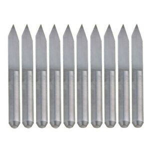 1mm Carbide CNC Tool Hartmetall-Stich-Bits CNC-Frser Fr Platine 45 Grad Teil