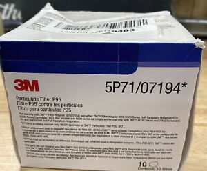 3M™ Filter 5P71 / 07194 Carton of 10 Filters (5 Pairs) New &amp; Sealed!