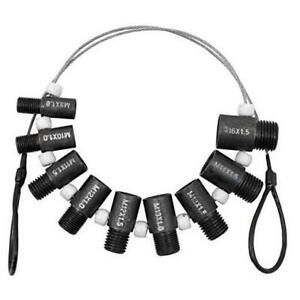 Metric Brake Line Fitting Thread Size Gauge