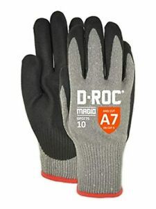 Magid Glove &amp; Safety D-ROC Lightweight Hyperon NitriX Grip Technology Palm Coate