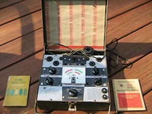 Sencore Mighty Mite II Tube Tester w/ Manuals