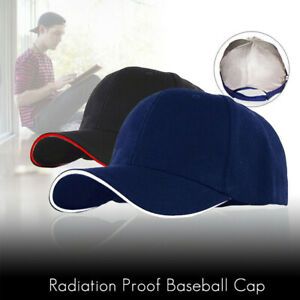 Man Woman Radiation Protection Baseball Cap  Shielding Fashion With Holes
