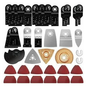 11 Kinds Saw Blades Set 120Pcs Accessory Kit Fein Multi Tool New Durable