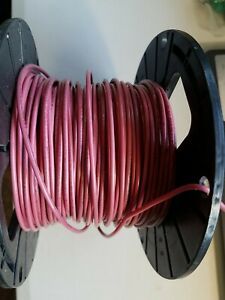 Southwire 11581601 Building Wire, Thhn, 14 Awg, 200 Ft, Red, Nylon Jacket, Pvc