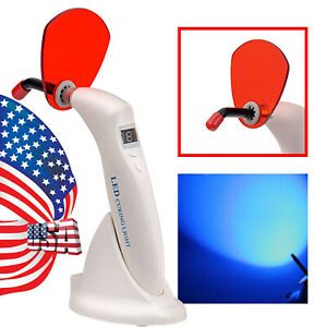Dental LED Curing Light Cure Lamp LED Wireless Cordless Composite Resin USA