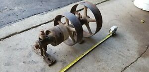 Small 21&#034; 3-Pulley LINESHAFT JACKSHAFT Setup Hit Miss Gas Engine Steam Tractor