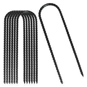 Metal U-Shaped Pegs Pegs 8Pcs About 9 Inches Long Durable High Quality