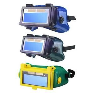 Automatic darkening solar welding safety glasses protection eye goggles