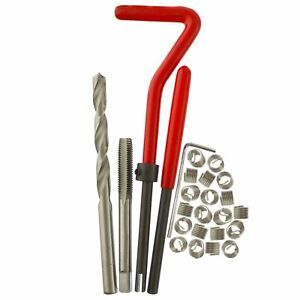 Thread Repair Tap Drill Bit Set Hand-Use Screw Sleeve Tapping Kit Tools