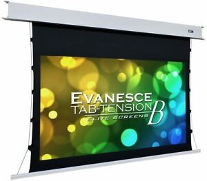 Elite Screens Evanesce Tab-Tension B 92&#034; Diagonal 16:9 4K / 8K HD Ready Recessed