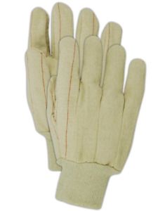 Magid Multimaster 94KNO Double Palm Canvas Gloves W/Knit Wrist