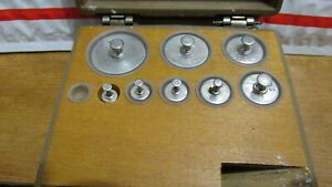 Ainsworth weight calibration set 100g to 2g--8 pieces
