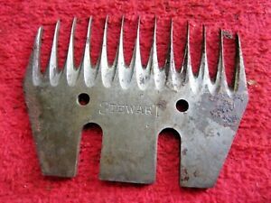 ANTIQUE VINTAGE STEWART SHEEP SHEARS CLIPPERS TOOL 13 TINE BLADE