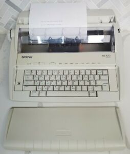 Brother Model ML100 ML-100 Standard Electric Typewriter TESTED Works! W/ Cover