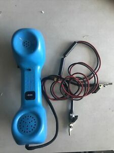 Vintage Harris Dracon TS21 Lineman&#039;s Test Phone Handset Butt Set Pre-Owned