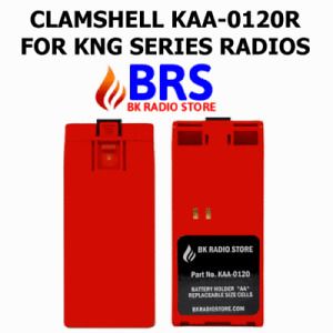 KNG SERIES Orange AA Clamshell RED KAA-0120 for RELM BK KNG RADIOS