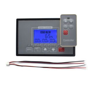 Digital LCD Display PWM 60A DC Motor Speed Controller Wireless Remote Control