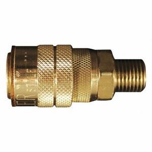 MILTON 714 M Coupler,Drag Guard,1/4&#034;MNPT,PK10