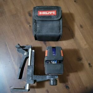 HILTI PM 2-L LASER LEVEL WITH MAGNETIC MOUNTING BRACKET CASE