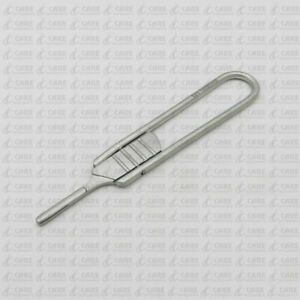Scalpel Handle No. 4, Foldable, Care Instruments Stainless Steel Dissection