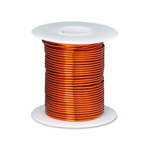 16 AWG Gauge Enameled Copper Magnet Wire 8 oz 63&#039; Length 0.0545&#034; 240C Nat