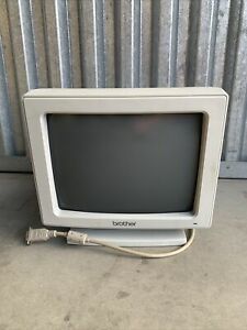 Vintage Brother CT-1050 12 inch CGA Monitor Display Monochrome Tested Works