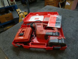 HILTI WSR 650-A 24V Cordless Saw w/ Manual, Case, 2 Batteries &amp; Charger