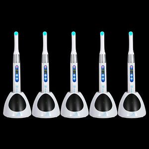 1-5 Dental Wireless Cordless 10W iLed 1 Second LED Curing Light Lamp/Goggles Mx