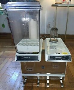 Jetspray Beverage Cooler Dispenser JT20 Visual Two 5 Gal Bowl by Cornelius