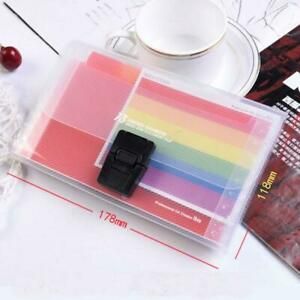 A6 Expanding File Folder Organizer Document Wallet Organizer L2G3 F9S8 V2 H8H2