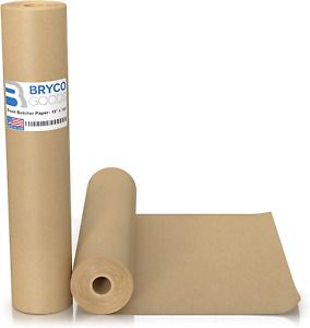 Brown Kraft Butcher Paper Roll 18 Inch x 100 Feet Brown Paper Roll For Wrapp