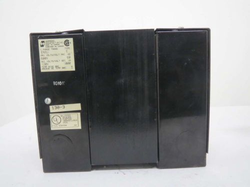 HAMMOND EP9P 1000VA 1PH 600V-AC 120/240V-AC TRANSFORMER B353424