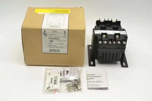 Hammond ph250aj 250va 1ph 550/600v-ac 230/240v-ac voltage transformer b403573 for sale
