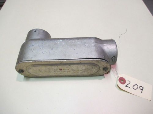 RED DOT 1 1/4 SET SCREW CONDUIT BODY #209