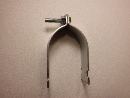 Thomas &amp; betts 2-1/2&#034; steel electro-galvanized conduit clamp qty: 10 for sale