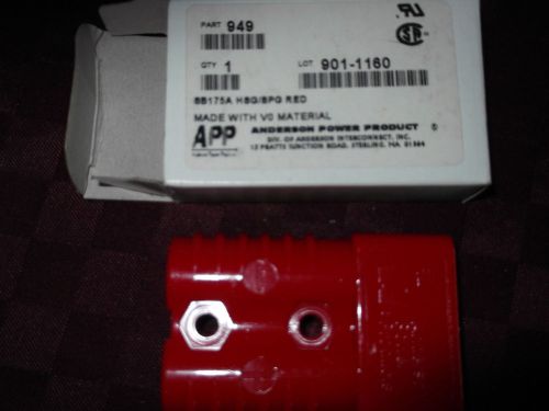 949 ANDERSON POWER QTY 1 NEW SB175A HSG/SPG RED