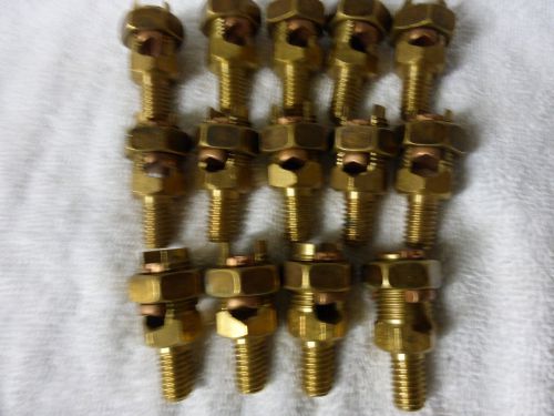 Split Bolt with 3/8&#034; Stud   lot of 14 pieces