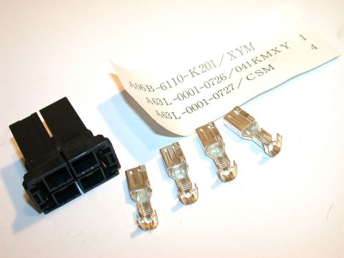 UP TO 4 FANUC DISCHARGE REGISTER CZ6 CONNECTORS A06B-6110-K201 XYM