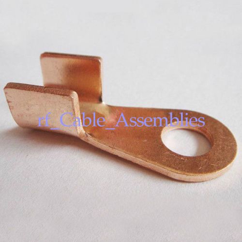 20x lug 200a passing through terminal open cable connecting ring tongue copper for sale