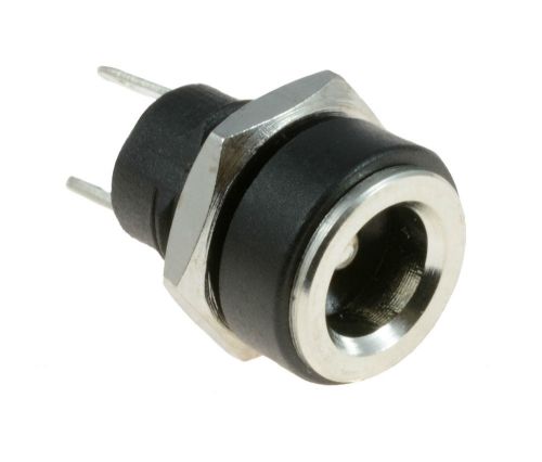 2.1mm x 5.5mm round panel chasis mount female socket dc connector jack plug for sale