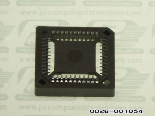 20-pcs conn plcc socket skt 44 pos 1.27mm solder st smd tube 822472-4 8224724 for sale