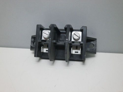 2-Position Quick Connect to Screw Terminal Contact Connector Block 600V 36A