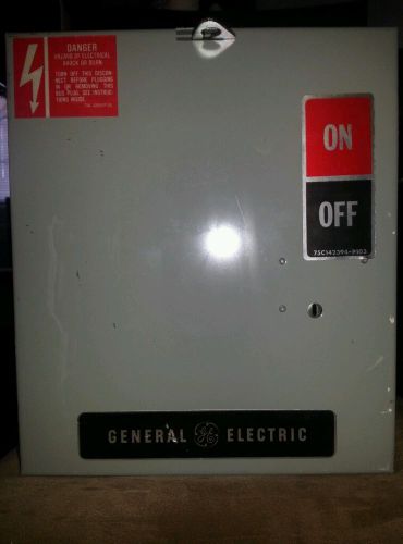 Ge armor clad bus plug/busway switch ac461r 30 amp 600v 4wire for sale