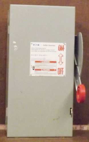 1 NEW CUTLER HAMMMER DH222NGK 60A SAFETY SWITCH NNB *MAKE OFFER*