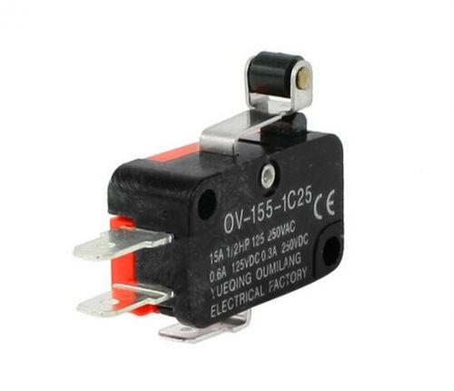 OV-155-1C25 Push Button Actuator SPDT Micro Switch AC 250V 15A