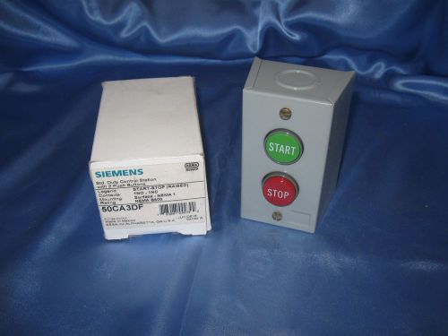Siemens control station (50ca3df) standard duty, 2 buttons, start-stop, new for sale