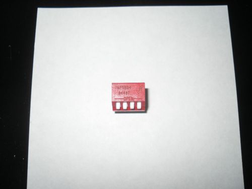 2pcs grayhill 76sb04 4 pos piano dip switch for sale