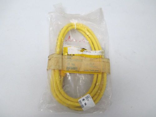 New turck rk 40-2m u2042 mini fast cable cordset 300v-ac 9a amp d287112 for sale