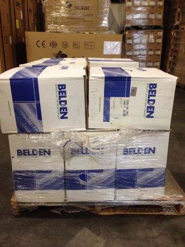 New 1000&#039; Feet BELDEN 5320UJ 18/2 FPLR Power Limited Fire Alarm Red Cable Wire